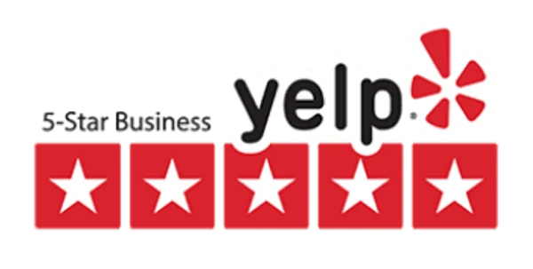 5-star rated on Yelp